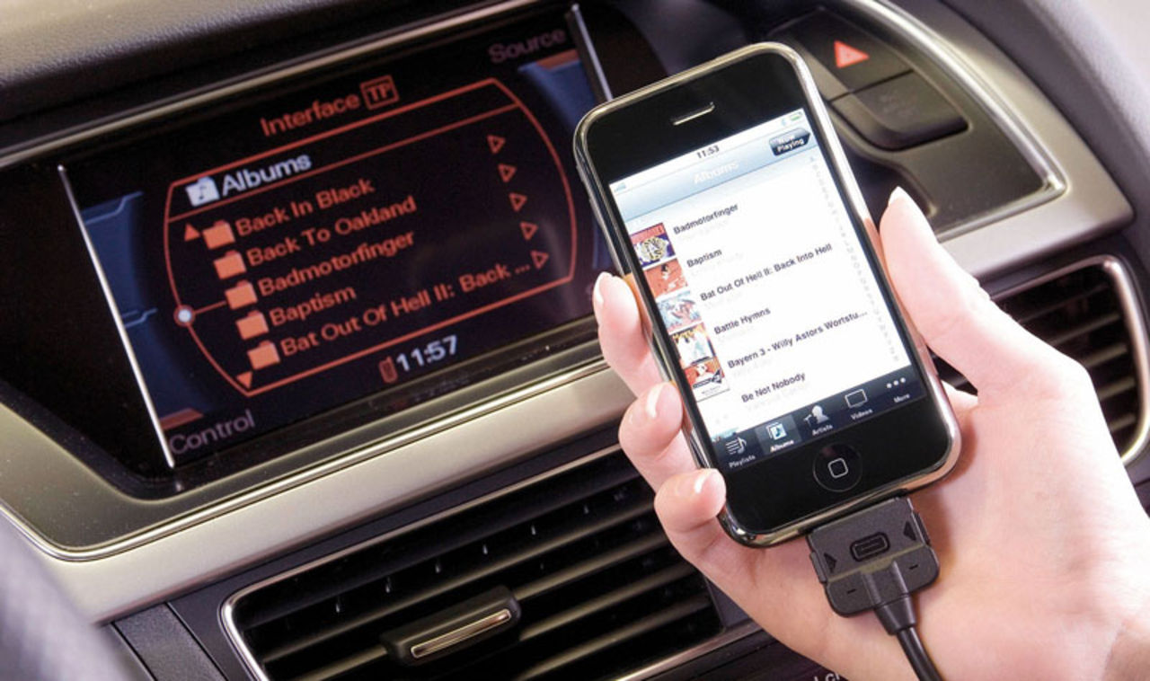 Även Audi synkar med iPhone