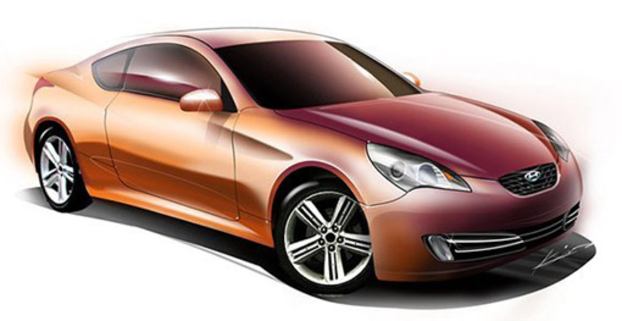 Hyundais nya bakhjulsdrivna coupé?