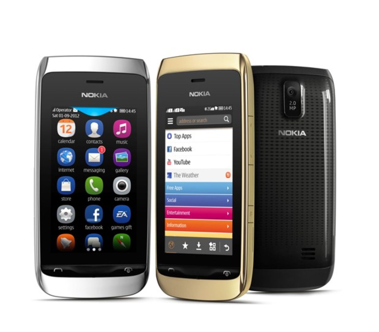 Nokia presenterar Asha 308 och Asha 309