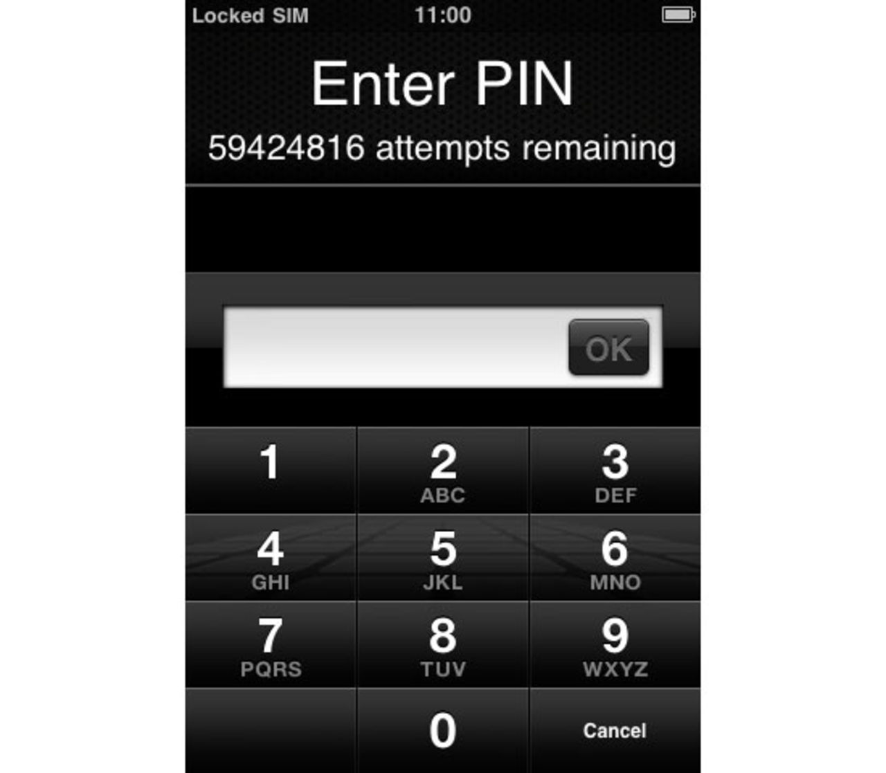 8068 är världens ovanligaste PIN-kod