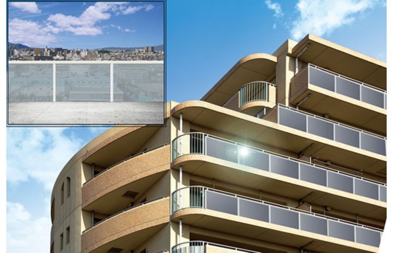 Sharp bygger solpaneler som man kan se igenom