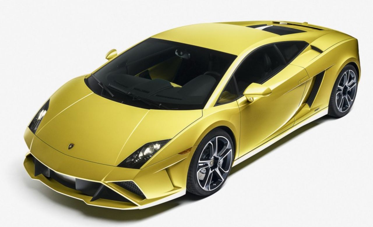 Det blev en ytterst liten facelift för Lamborghini Gallardo