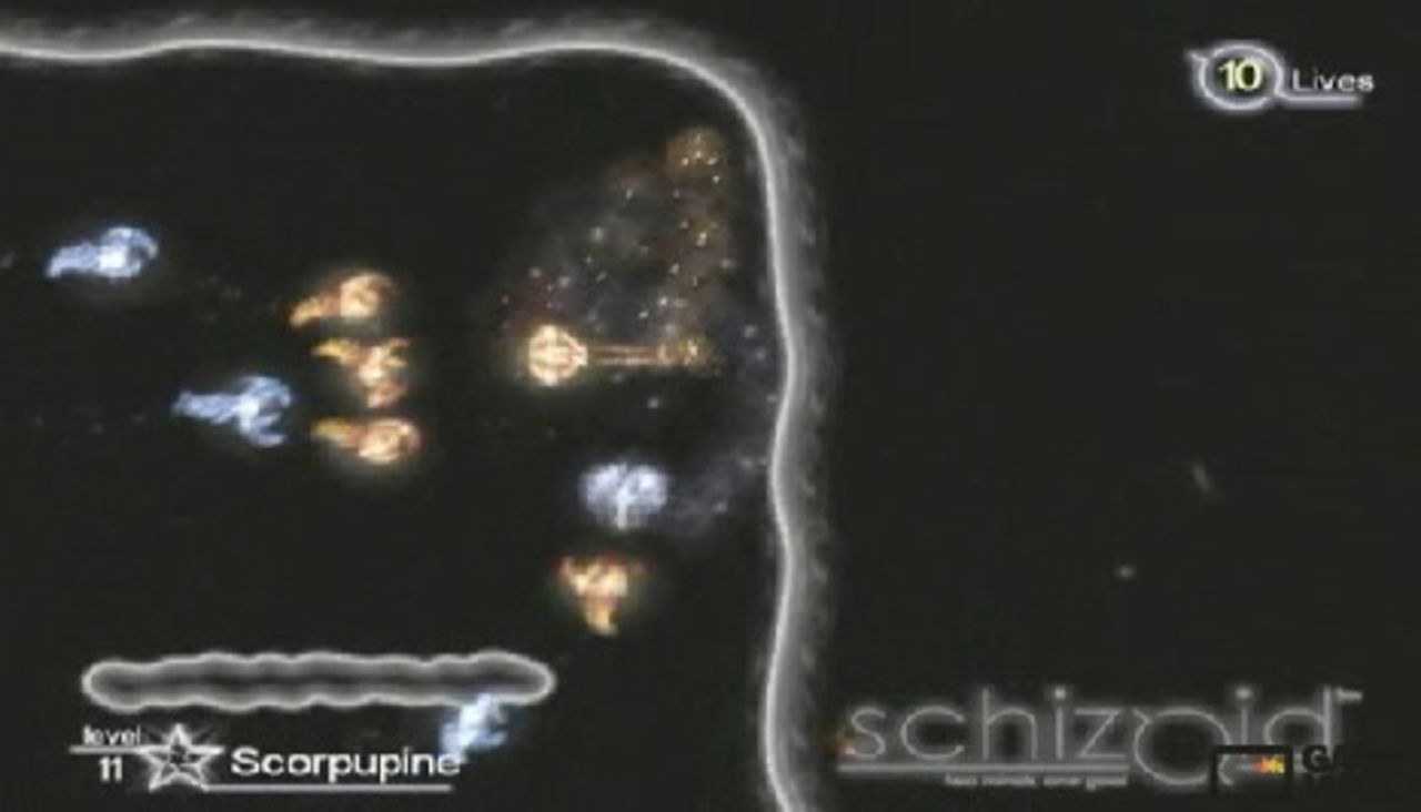 Gameplay från Schizoid