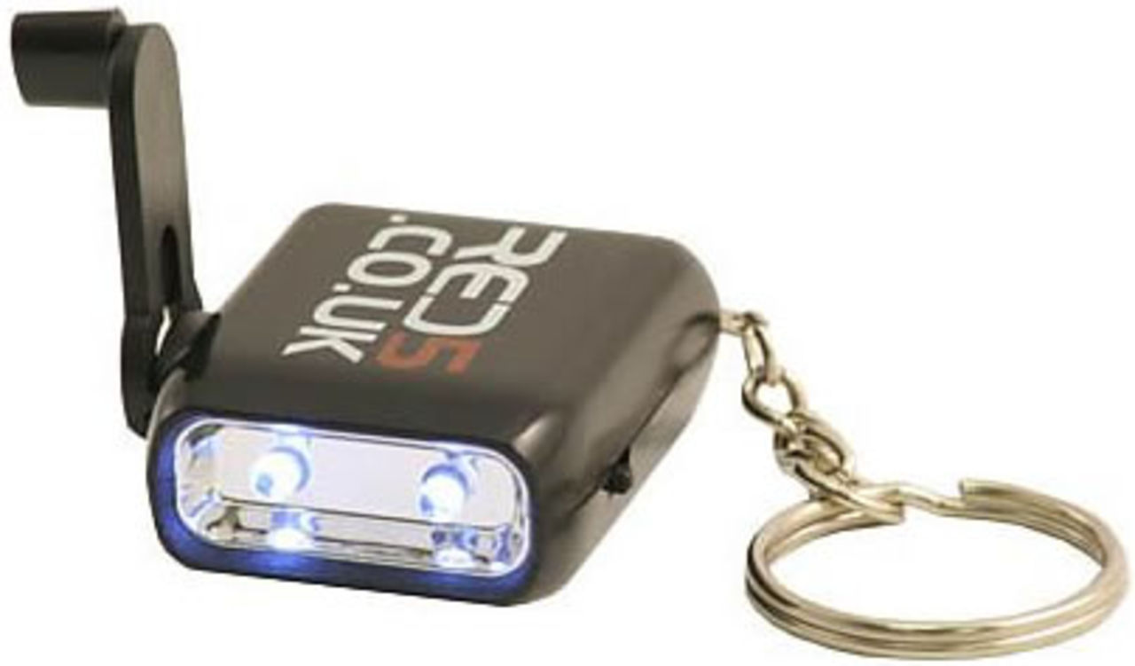 Liten ficklampa med vev