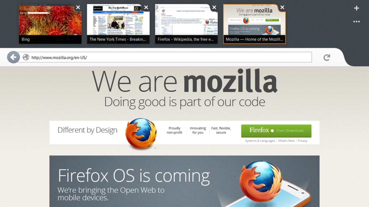 Så här kommer Firefox se ut på Windows 8