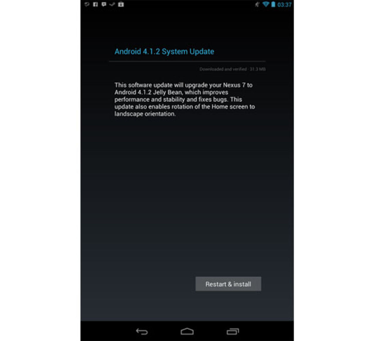 Android 4.1.2 har börjat rullas ut