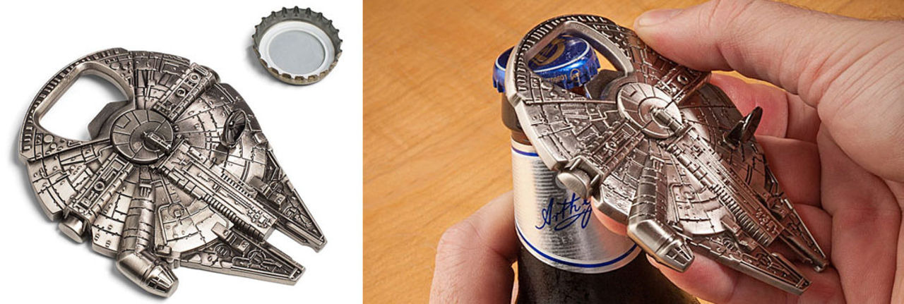 Millenium Falcon som kapsyl-öppnare