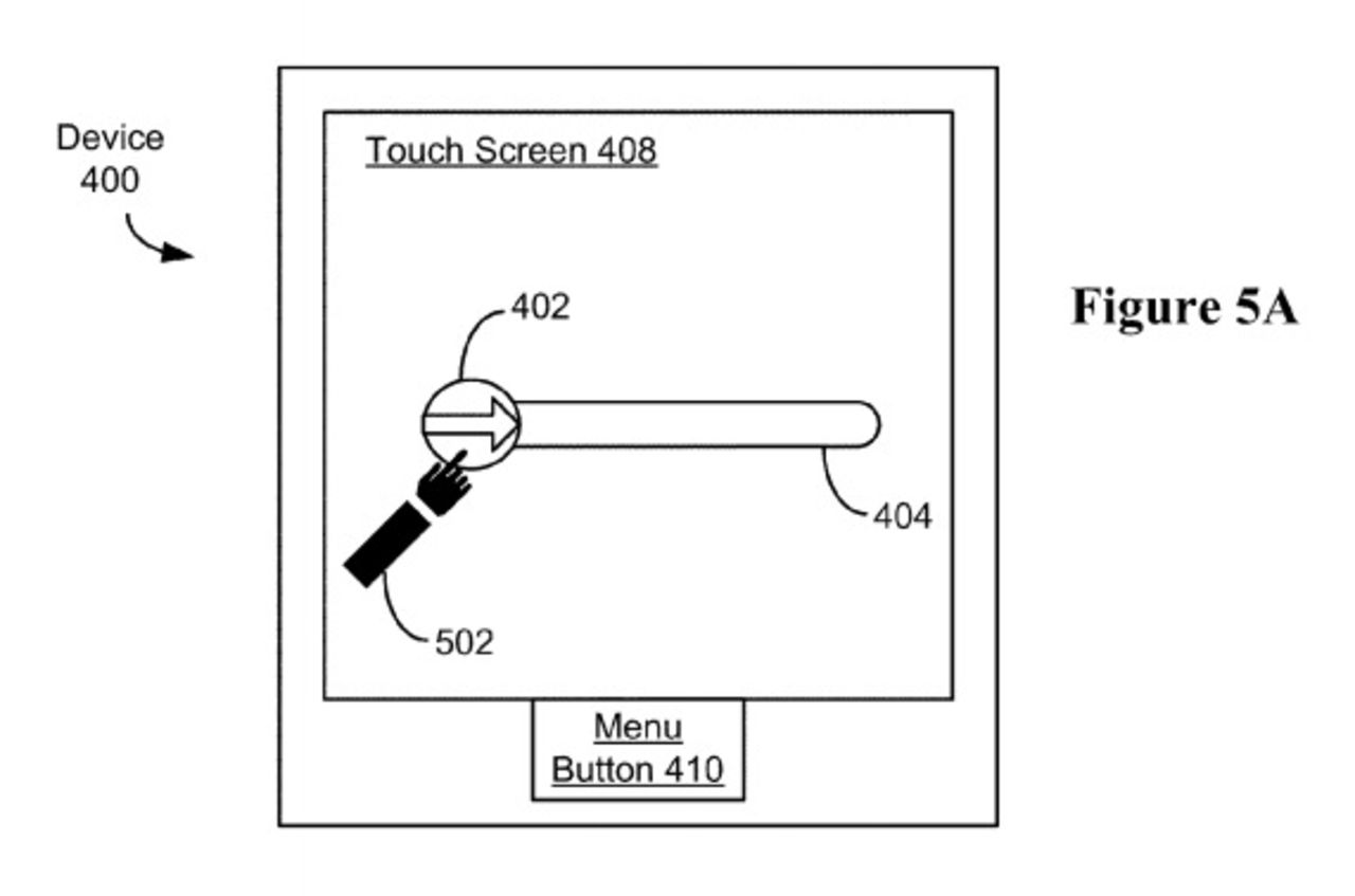 Apple beviljas utökat slide-to-unlock-patent