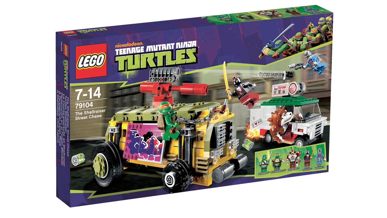 Turtles blir Lego!