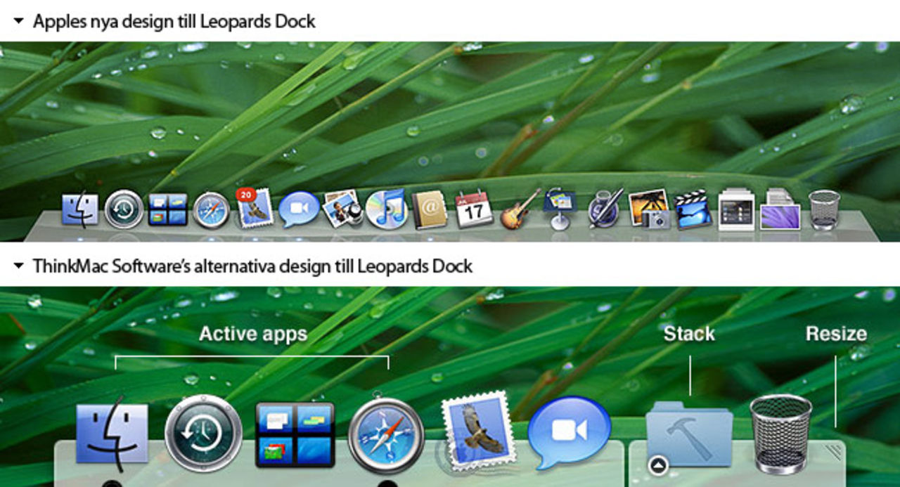 En förbättrad dockningslist i Leopard
