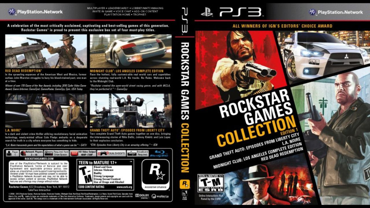 Rockstar Games Collection släpps i USA i november