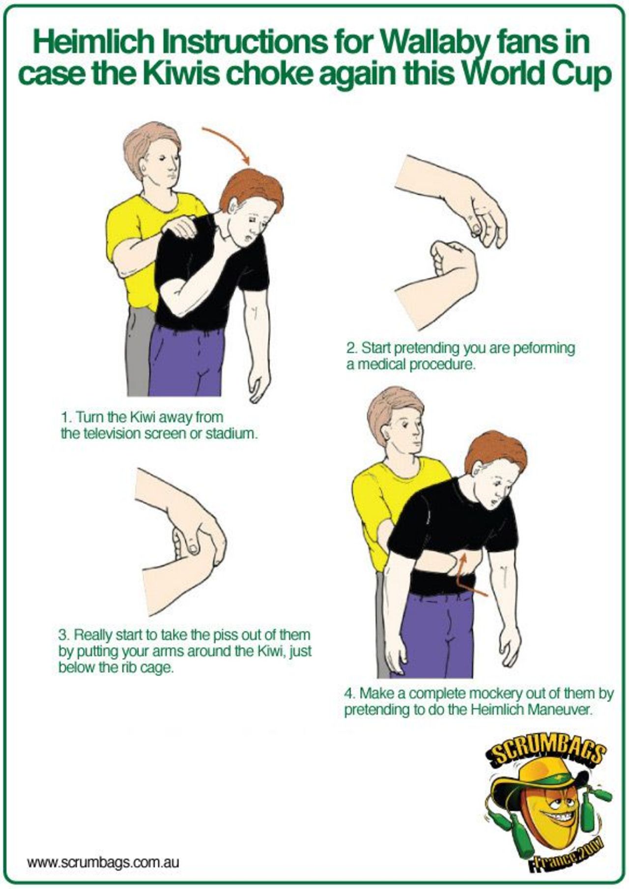 Heimlich instruktioner