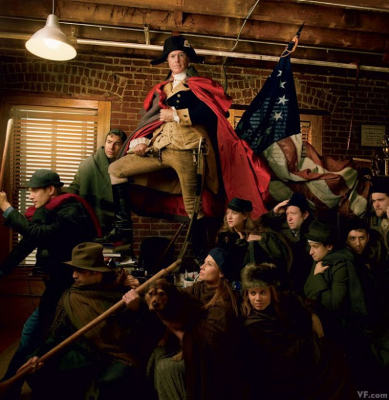 Annie Leibovitz plåtar Stephen Colbert