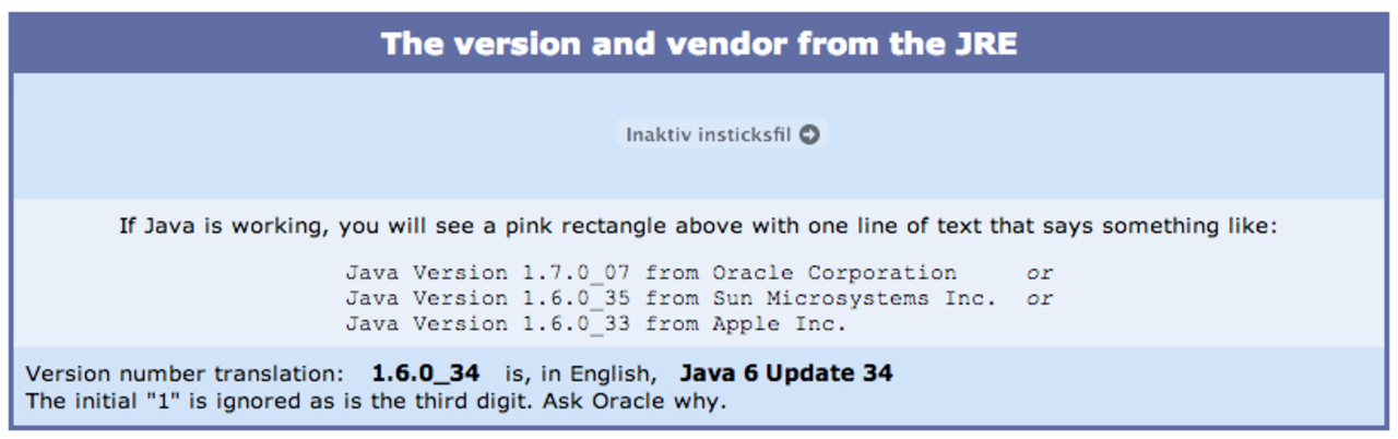 Apple kastar ut Java