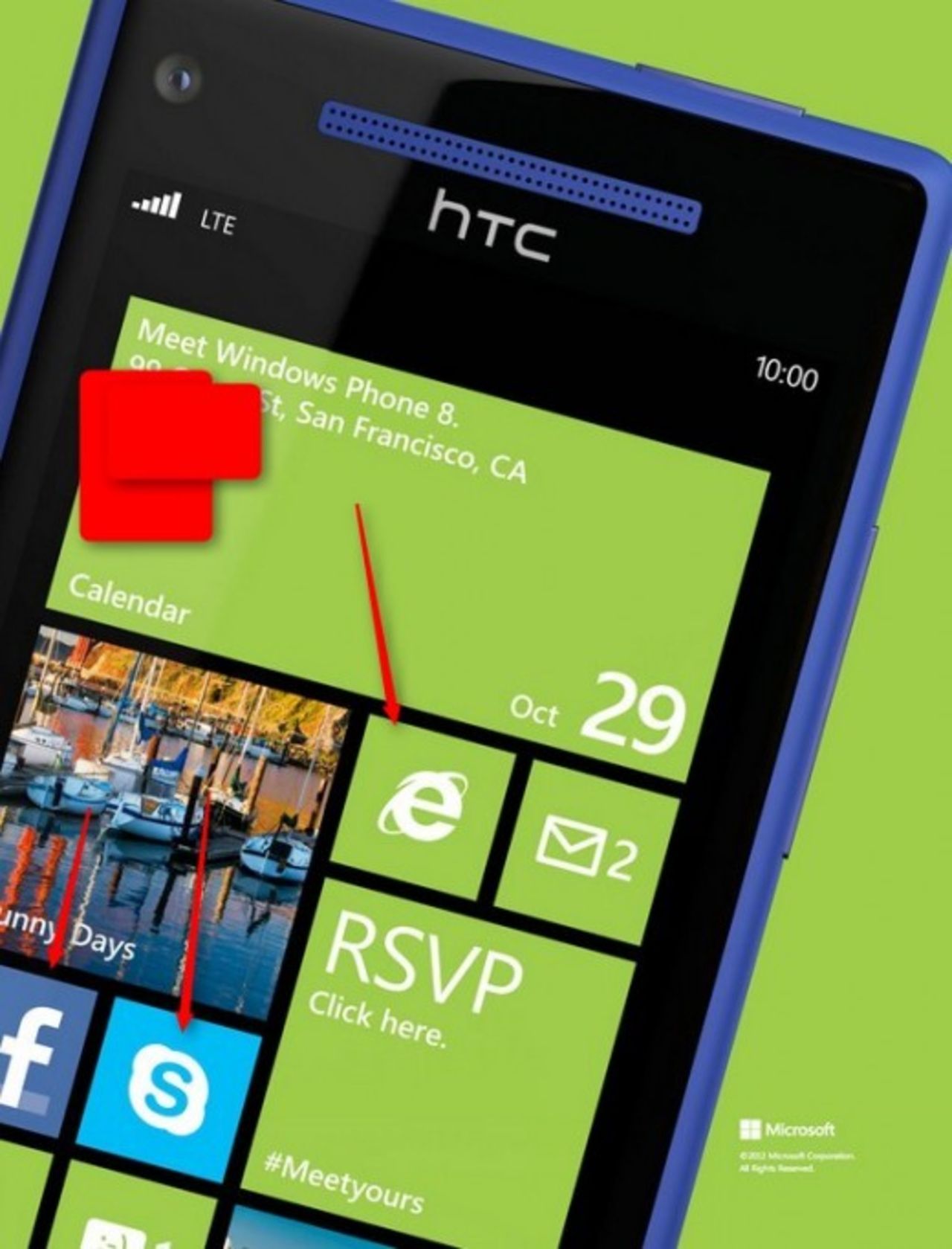 Microsoft fokuserar på HTC på WP8-lansering