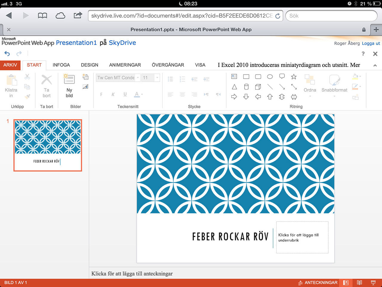 Nya Office Web Apps släppt i skarp version
