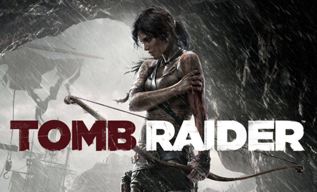Så här ser omslaget till Tomb Raider ut