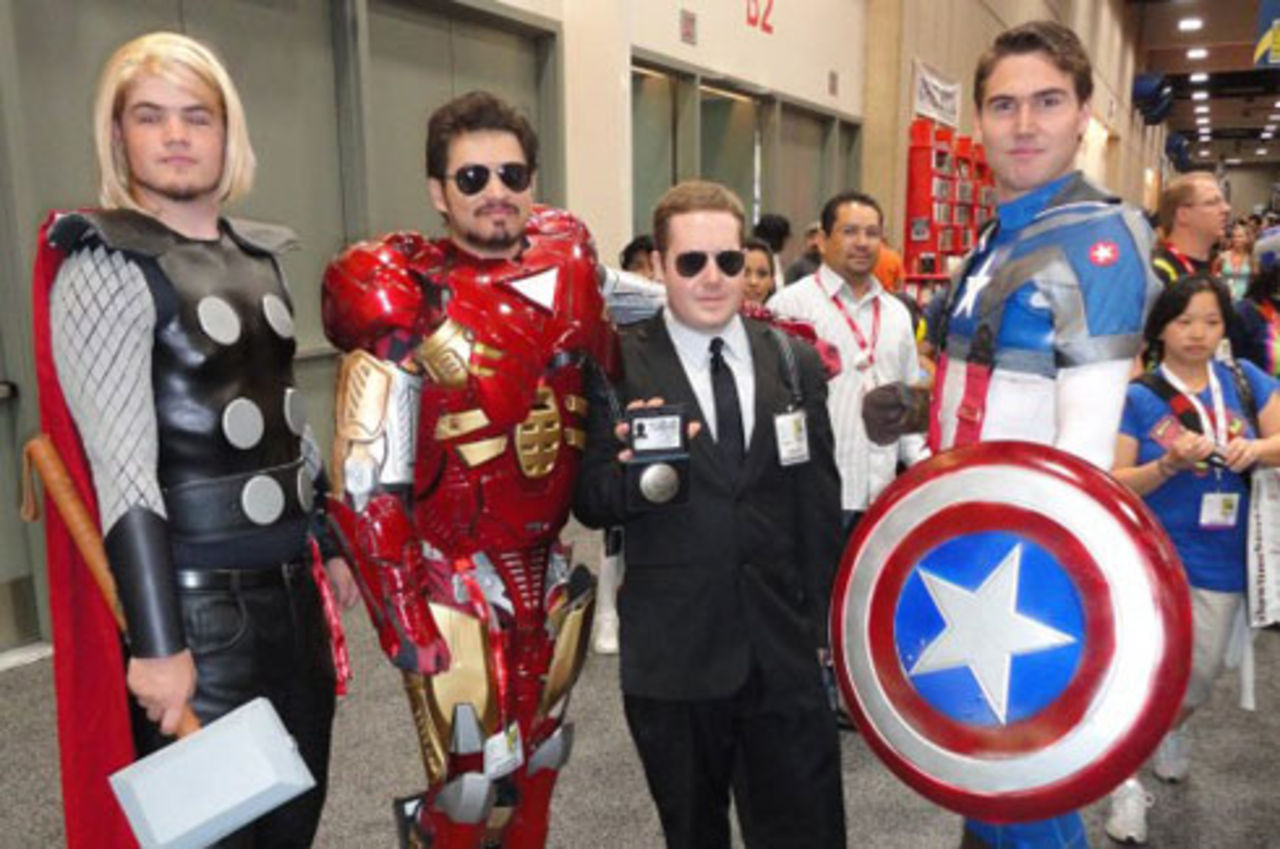 Avengers populärast på Halloween