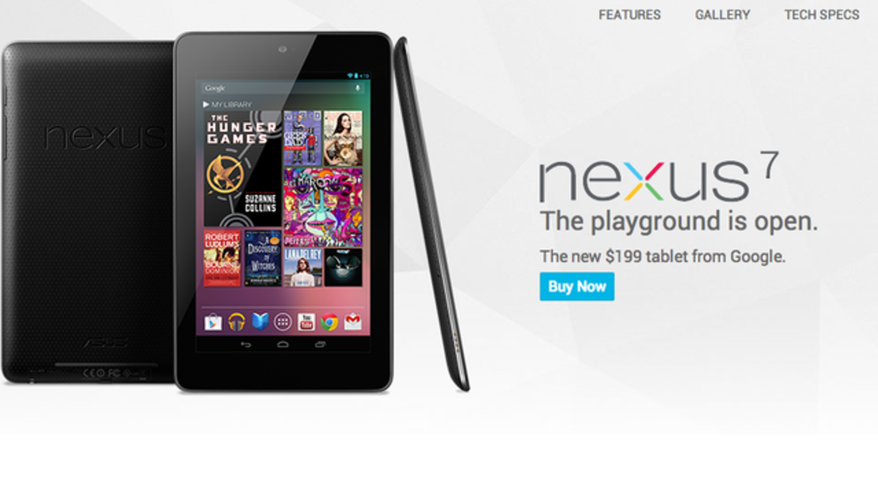 Google fräschar upp Nexus 7