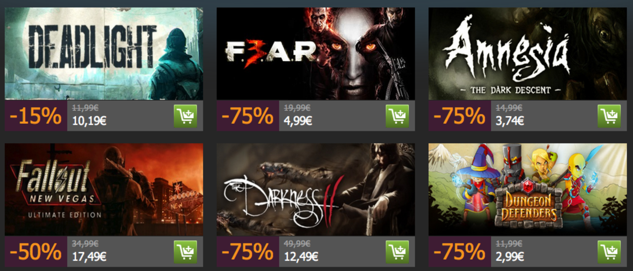 Halloween-REA på Steam