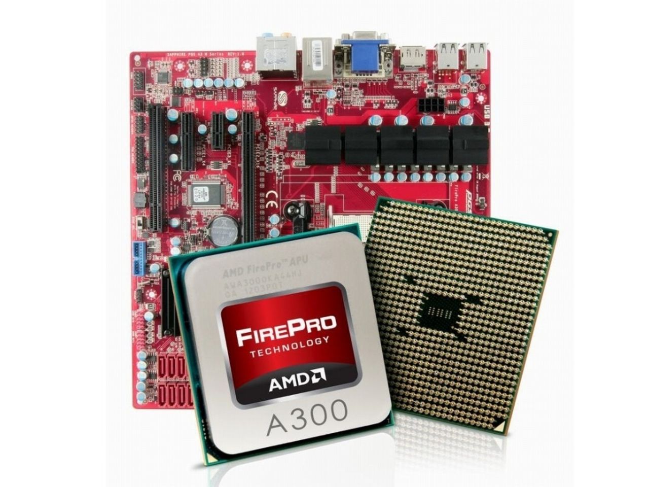 AMD FirePro APU:er och moderkort dyker upp i Japan