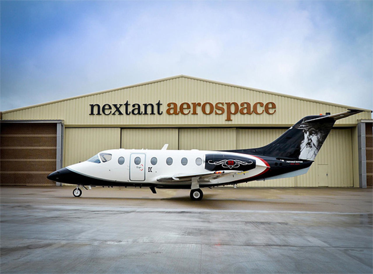 Företag renoverar upp gamla privatjet