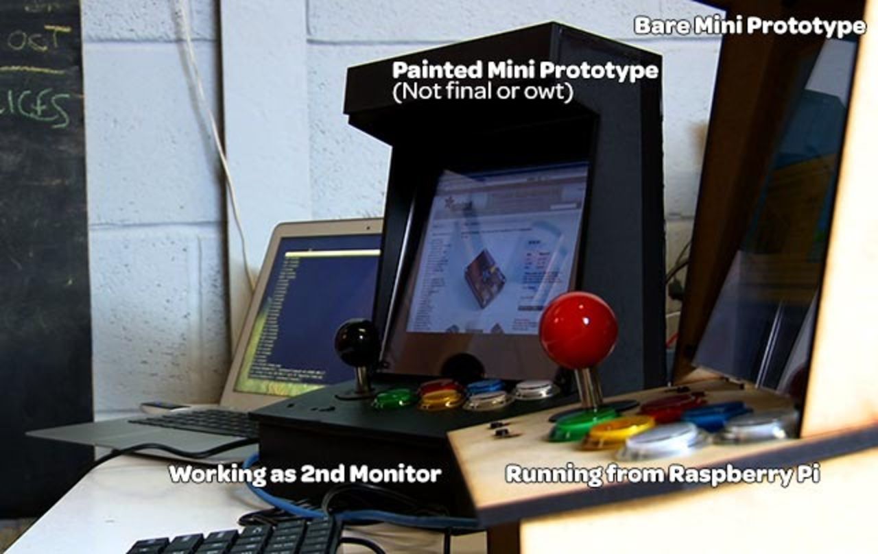 Kickstarter projekt bygger Arkadlåda till Raspberry Pi