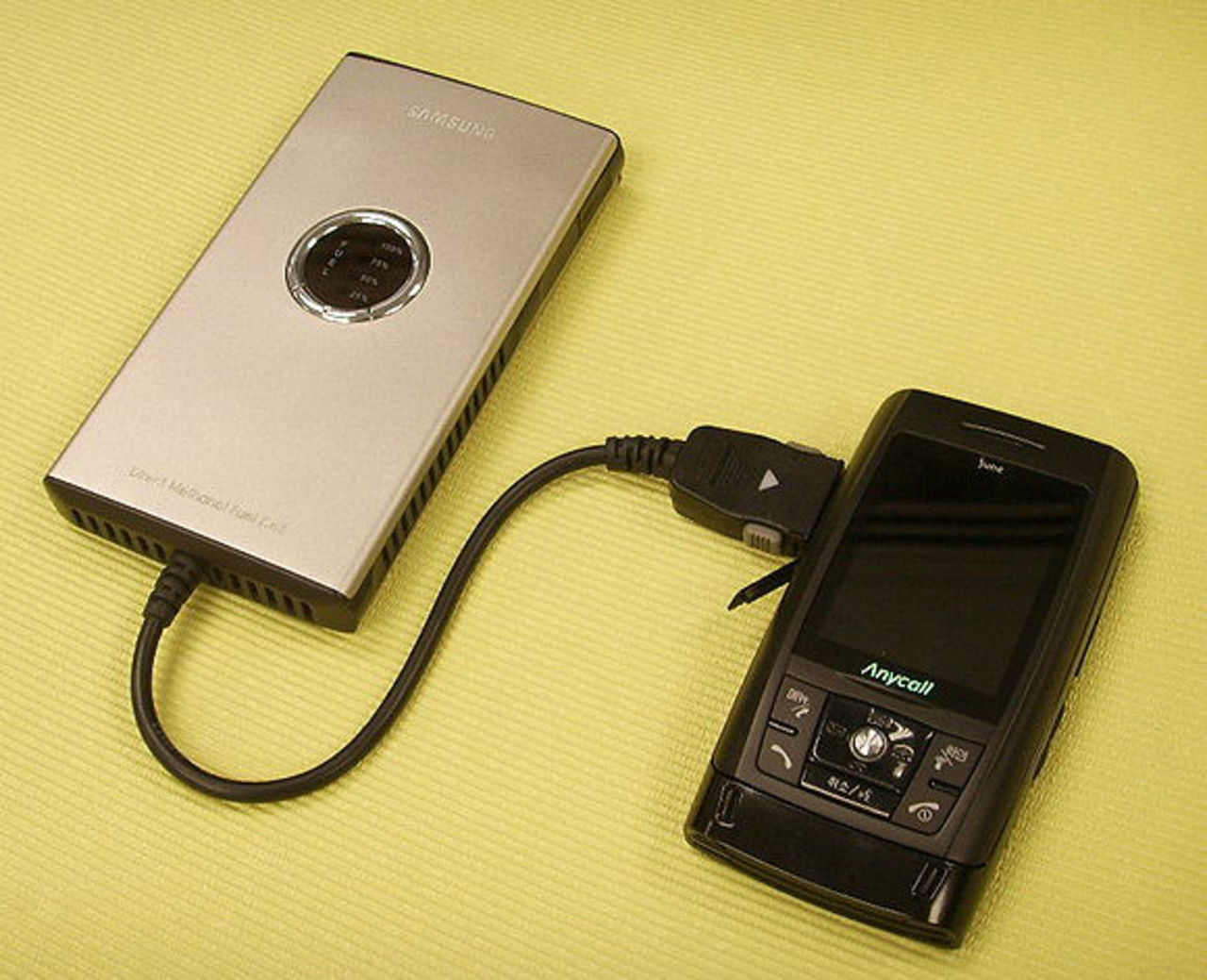 Batteriladdare med bränsleceller