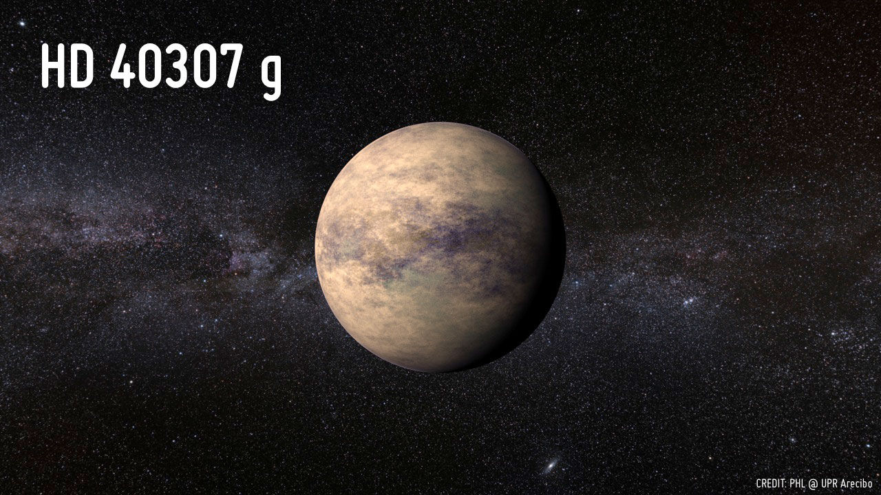 Ny teoretiskt sett bebolig planet hittad