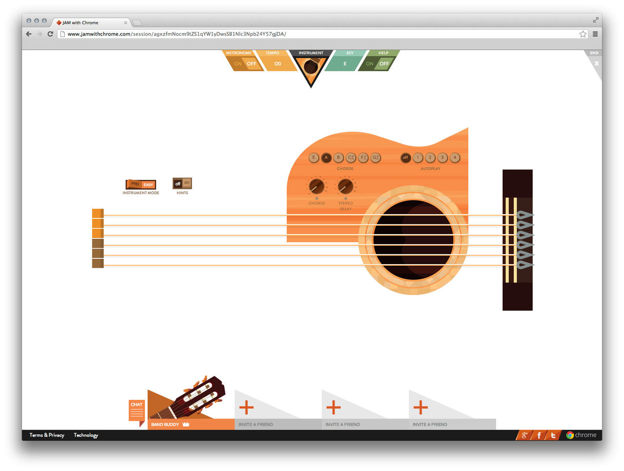 Starta band på webben