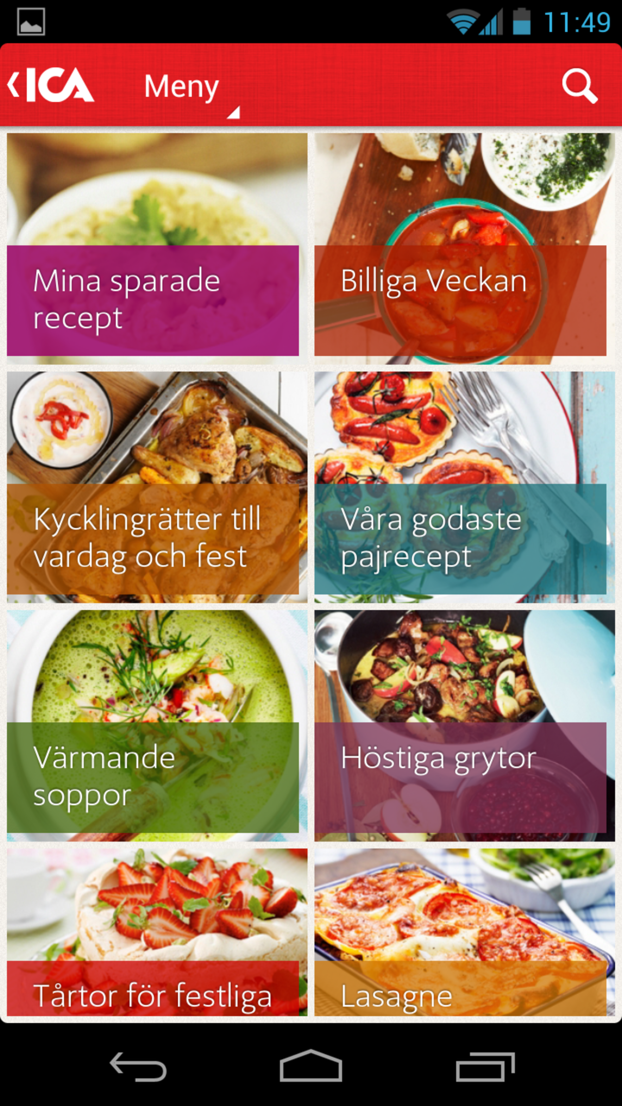 ICA:s nya app hjälper dig i butiken