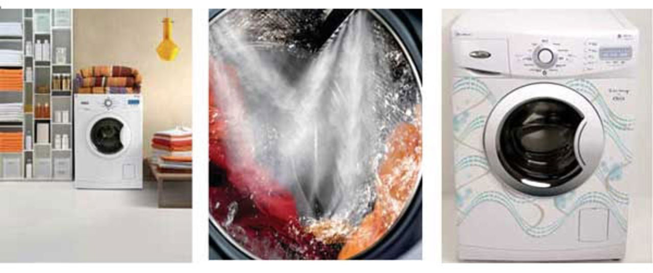 Ny tvättmaskin skonar kläderna 