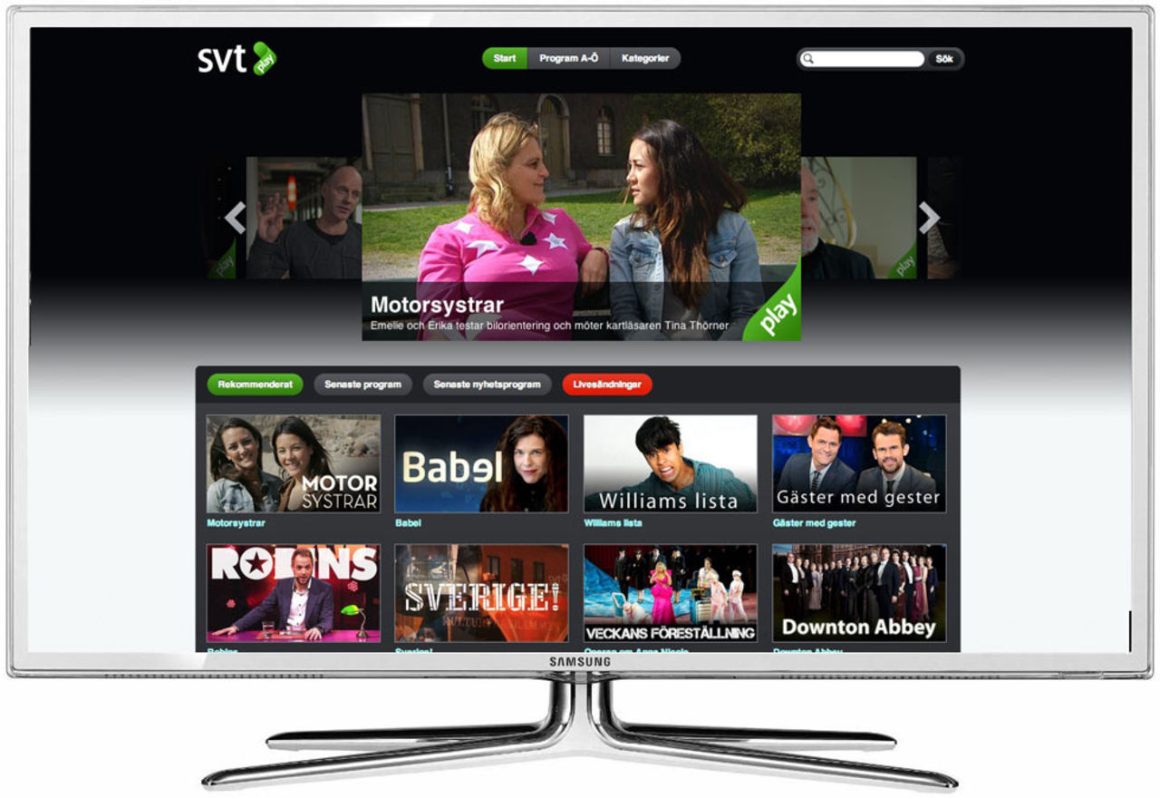 SVT Play fungerar inte längre på Samsungs SmartTV