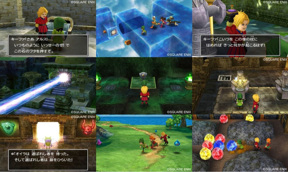 Första bilderna från Dragon Quest VII. Rollspel till 3DS. Feber / Spel