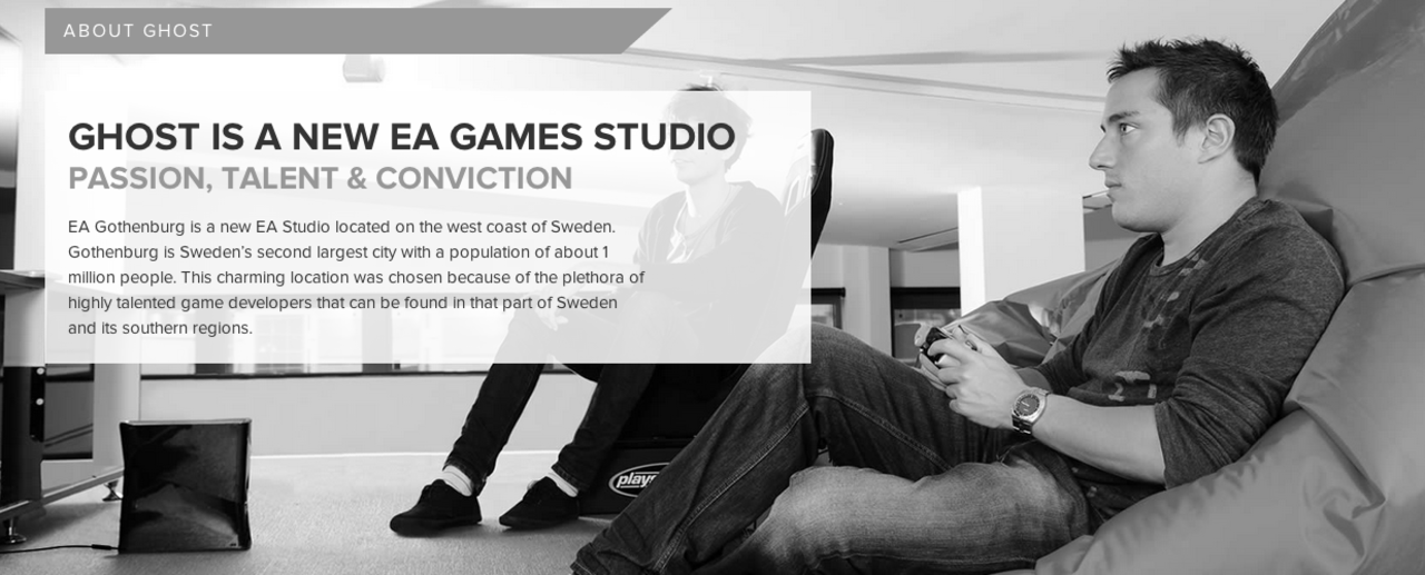 EA Göteborg heter nu Ghost