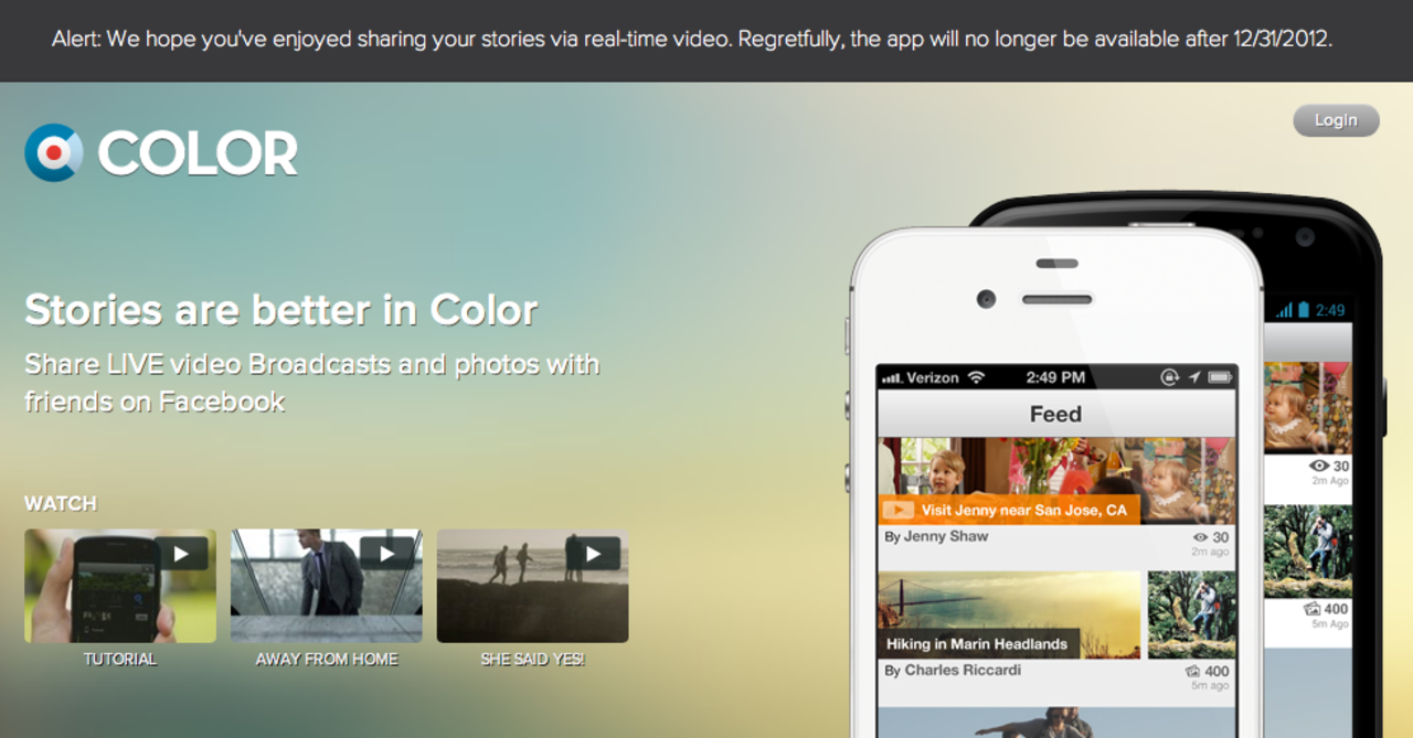 Color säljs till Apple, lägger ned och grundaren stäms
