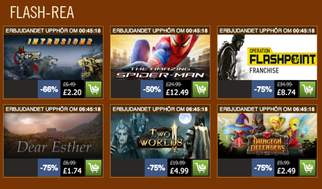 Ny Steam-REA startad