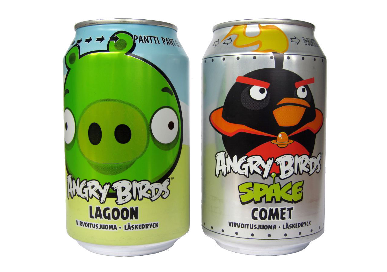Angry Birds-läsken säljer mer än Coca-Cola och Pepsi