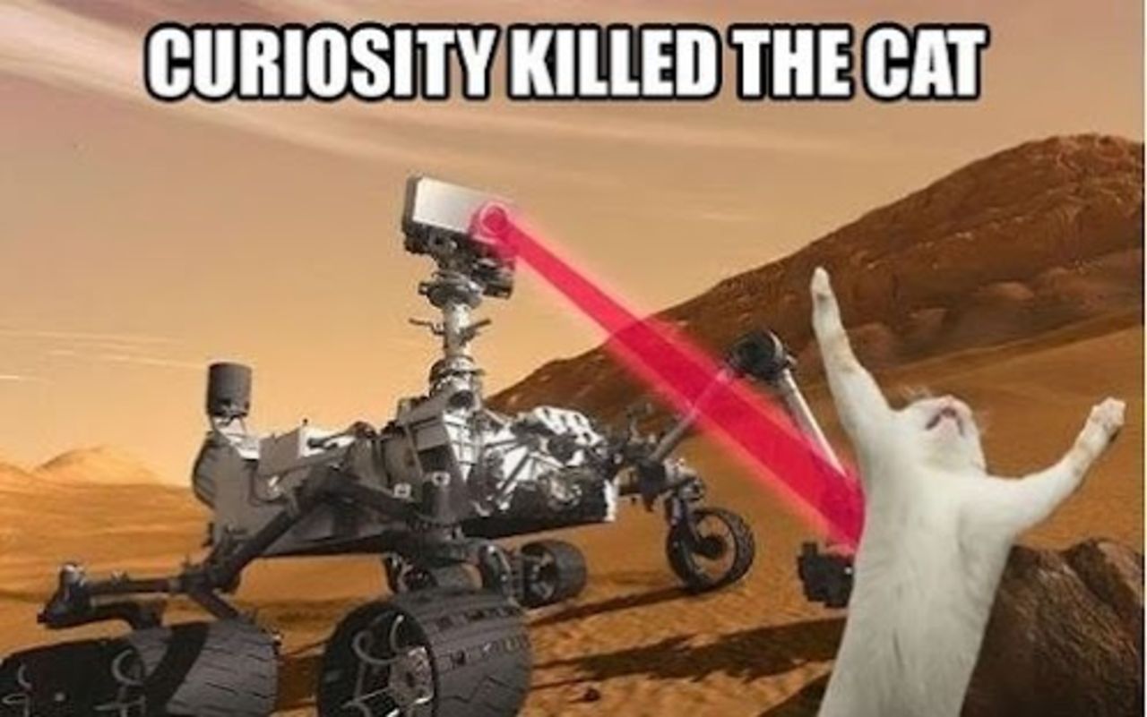 Curiosity har upptäckt något ashäftigt