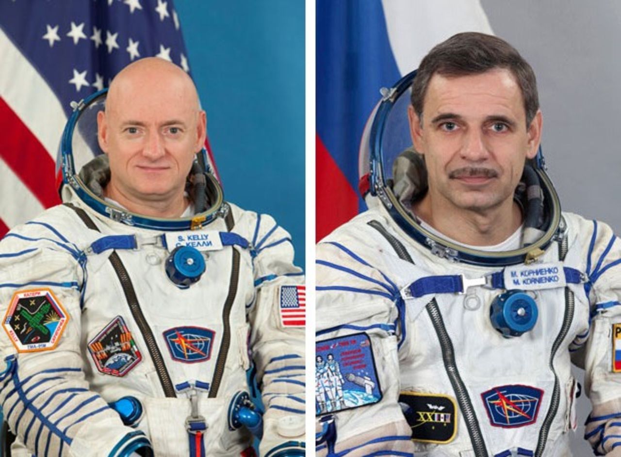 Två ska tillbringa ett år på ISS