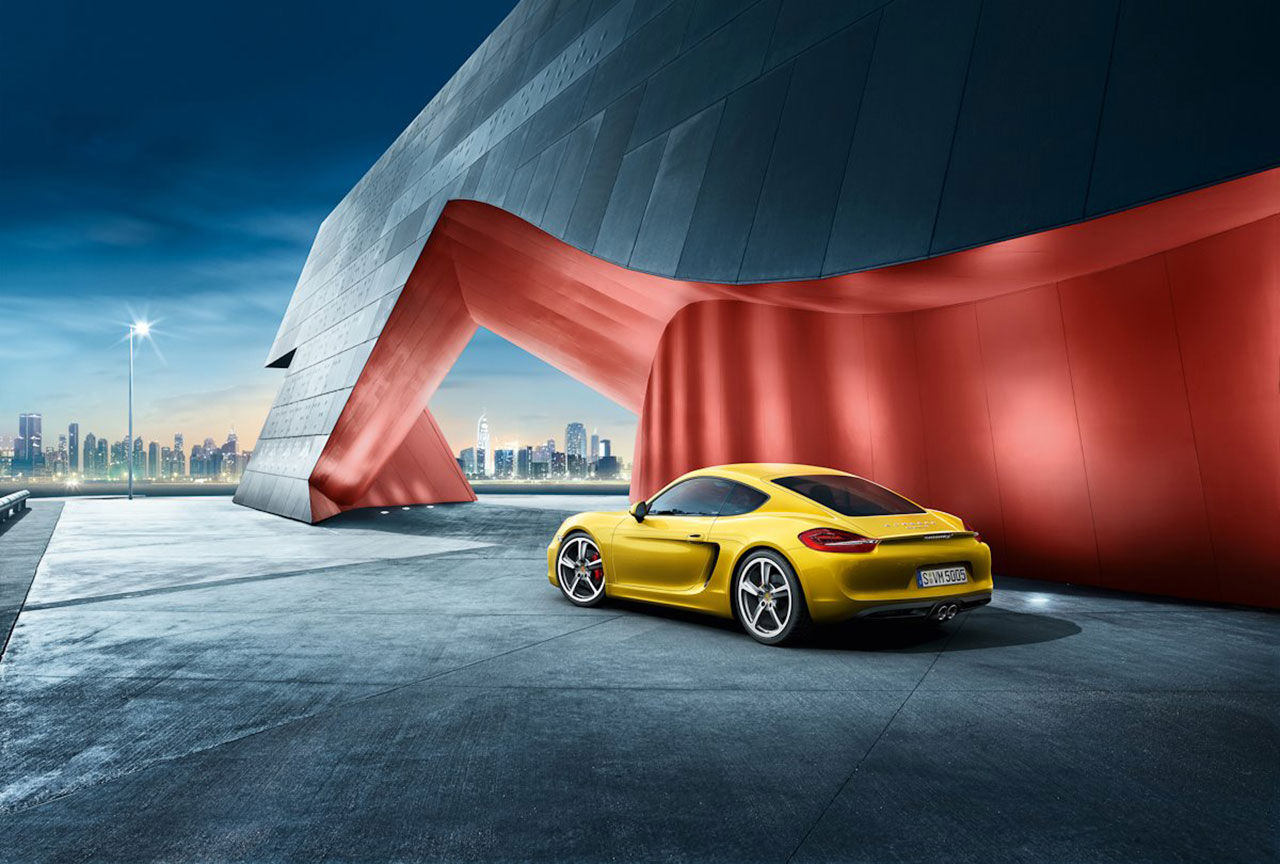 Porsche visar upp nya Cayman