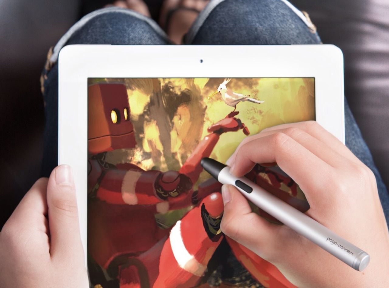 Tryckkänslighet till Photoshop Touch för iPad