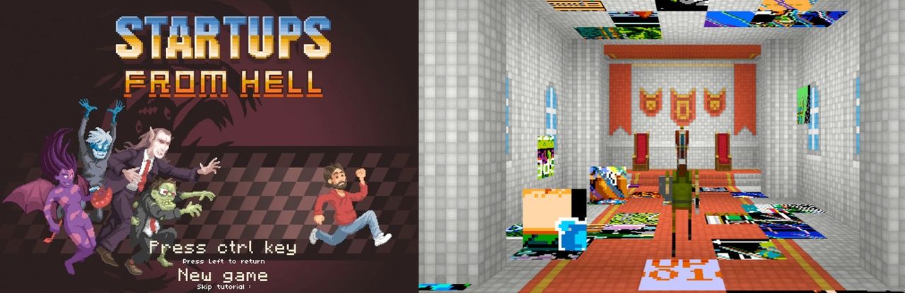 Spela Startups from Hell och Skrillex Quest