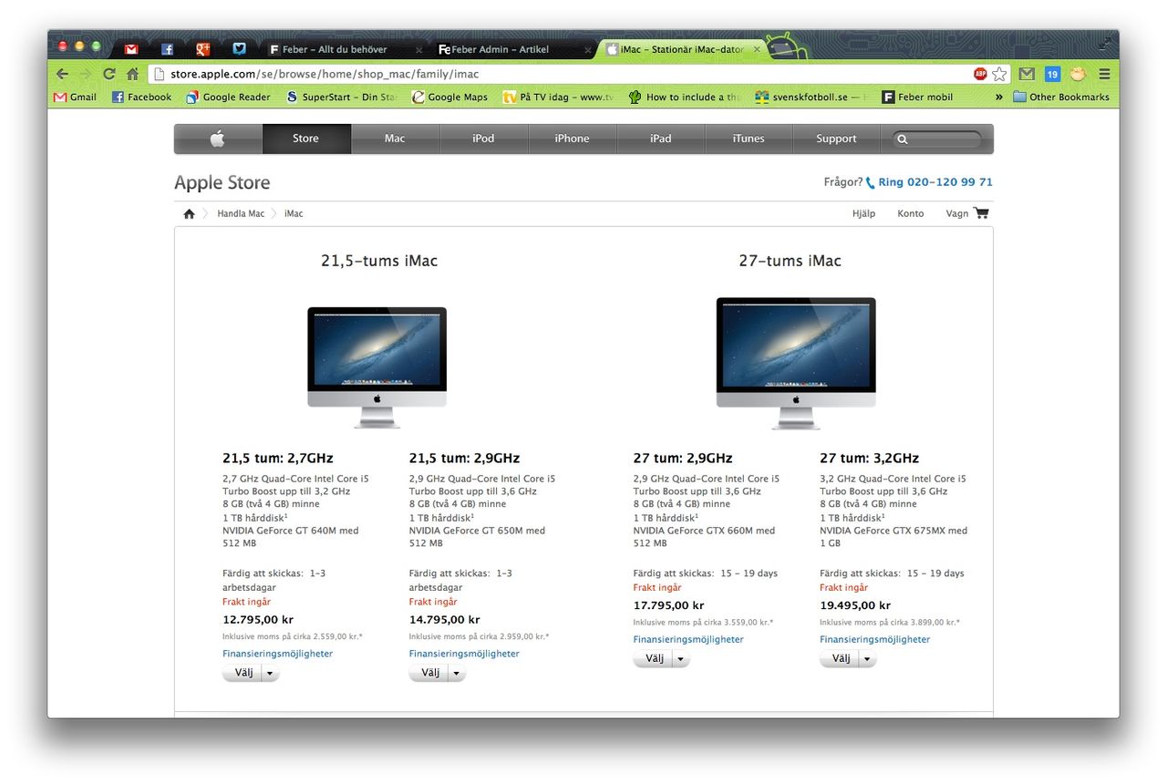 Nu går det att beställa nya iMac