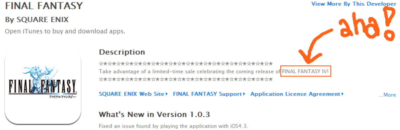 Final Fantasy IV snart till mobilen