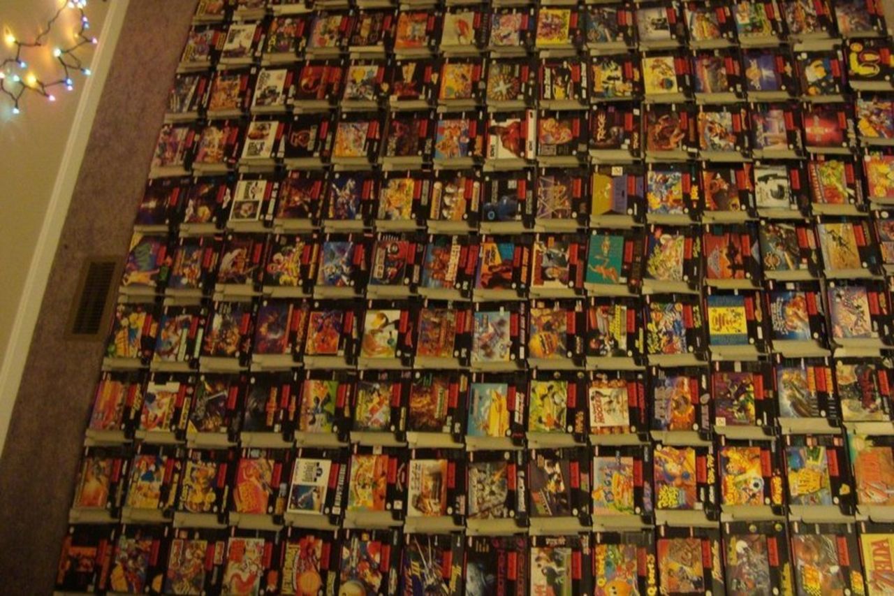 Lite pengar över? Köp en komplett Snes-samling