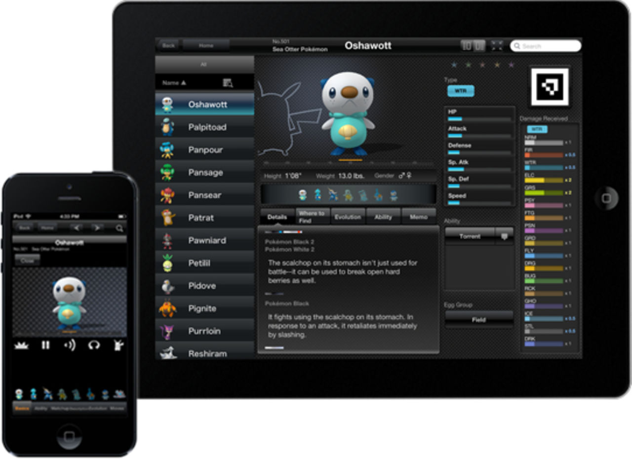 Officiell Pokédex nu till iOS