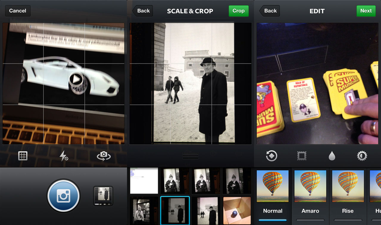 Instagram uppdateras med trevligheter