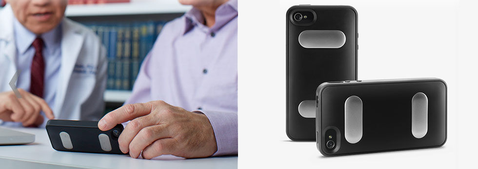 iPhone-skal som läser ditt EKG