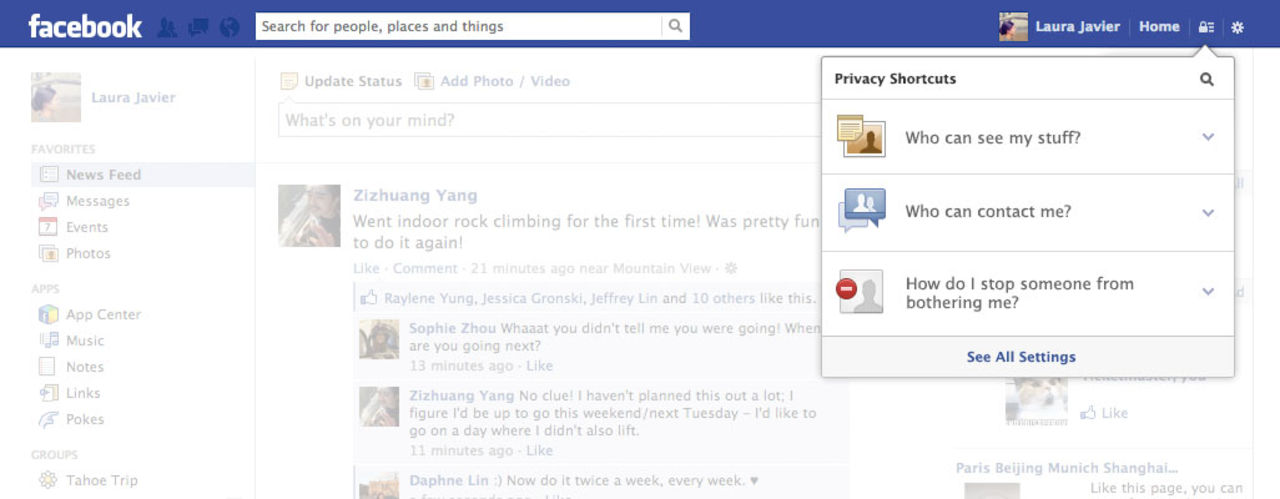 Enklare att hålla koll på var man syns på Facebook
